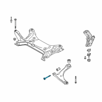 OEM 2021 Ford Transit-350 HD Lower Control Arm Front Bolt Diagram - -W707618-S442