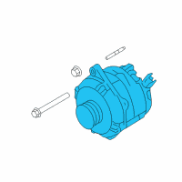 OEM Mercury Sable Alternator Diagram - 8G1Z-10346-A