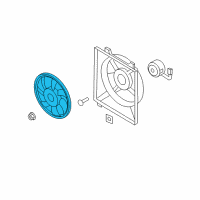 OEM 2007 Hyundai Santa Fe Fan-Cooling Diagram - 97737-2B000