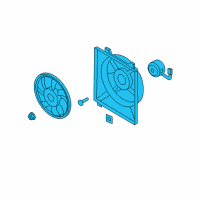 OEM Hyundai Santa Fe Blower Assembly Diagram - 25380-2B100