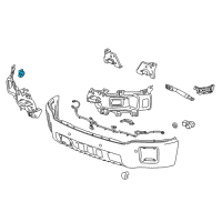 OEM 2014 GMC Sierra 1500 Splash Shield Diagram - 22934238