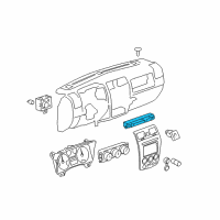 OEM Hummer H3T Select Switch Diagram - 15800080