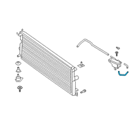 OEM 2019 Ford F-250 Super Duty Reservoir Hose Diagram - HC3Z-8B081-A