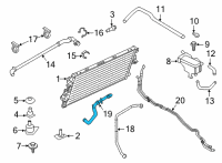 OEM 2018 Ford F-250 Super Duty Lower Hose Diagram - HC3Z-8C471-A