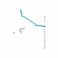 OEM Nissan Frontier Bar TORSION STB Diagram - 54611-4S101