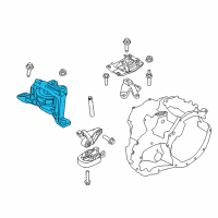 OEM 2015 Ford Focus Mount Diagram - DV6Z-6038-B