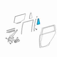 OEM 2008 Scion xB Weatherstrip Diagram - 68188-12350