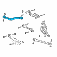 OEM GMC Acadia Trailing Arm Diagram - 23416584