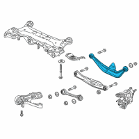 OEM 2021 Honda Odyssey Upper Arm Complete, Rear Diagram - 52510-THR-A02