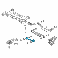 OEM 2021 Honda Odyssey Arm, Left Rear Control Diagram - 52345-THR-A00