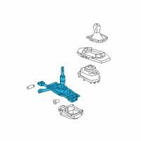 OEM 2016 Chevrolet SS Gear Shift Assembly Diagram - 92283545