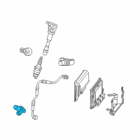 OEM 2012 Honda CR-Z Sensor Assembly, Crank Diagram - 37500-RB0-006