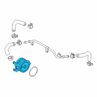 OEM 2006 Honda S2000 Cooler, Engine Oil Diagram - 15500-PCX-004