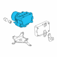 OEM 2002 Honda Accord Modulator Assembly (Bsc) Diagram - 57110-S0K-013RM