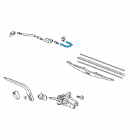 OEM 2019 Honda Fit Tube J (With Spring) Diagram - 76826-T5R-A01