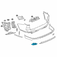 OEM 2022 BMW X7 TRIM, EXHAUST END PIPE, RIGH Diagram - 51-12-7-447-592