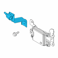 OEM Hyundai Ambient Temperature Sensor Diagram - 96985-K2000