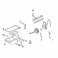 OEM Pontiac G8 Indicator Asm-Oil Level Diagram - 92068536