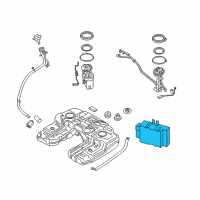 OEM 2016 BMW M6 Gran Coupe Control Unit For Fuel Pump Diagram - 16-14-7-358-145