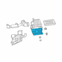 OEM 2007 Chrysler Sebring Body-Air Cleaner Diagram - 68022259AA