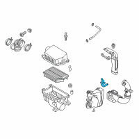 OEM 2013 Kia Rio Tube-Branch Diagram - 281921W100