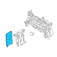 OEM 2019 Infiniti QX30 Body Control Module Controller Assembly Diagram - 284B2-5DA3D