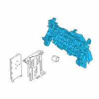 OEM 2019 Infiniti QX30 Relay-Junction Box Diagram - 25230-5DA0A