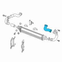 OEM Infiniti Q60 Hose Air Inlet Diagram - 14463-4GD0B