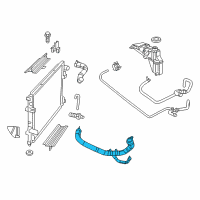 OEM 2012 Chrysler 300 Hose-Radiator Outlet Diagram - 5039042AG