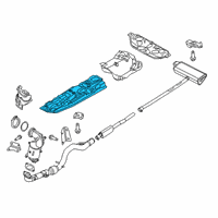 OEM 2022 Jeep Renegade Shield-Exhaust Diagram - 68523271AA