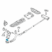 OEM 2022 Jeep Renegade Gasket-Exhaust Diagram - 68166248AA