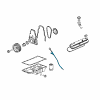 OEM 2005 Chevrolet Corvette Tube Diagram - 12570787