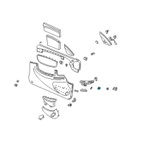 OEM 2000 Oldsmobile Alero Window Switch Diagram - 10440281