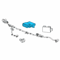 OEM 2021 Cadillac XT6 Module Diagram - 84421596