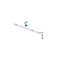 OEM Lincoln Navigator Stabilizer Bar Insulator Diagram - 2L1Z-5493-EA