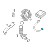 OEM 2018 Jeep Renegade Clamp-Hose Diagram - 6106368AA