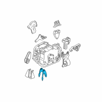 OEM Chevrolet Classic Bracket-Trans Mount Strut Diagram - 22659448