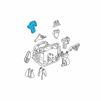 OEM Oldsmobile Cutlass Brace-Transaxle Diagram - 22652765