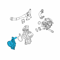 OEM 2020 BMW M240i Water Pump Diagram - 11-51-8-632-585