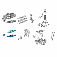 OEM 2017 Cadillac XTS Gasket Kit Diagram - 12691199