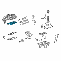OEM 2017 Chevrolet Impala Intake Manifold Diagram - 12611155