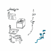 OEM Chevrolet Negative Cable Diagram - 20955244