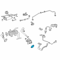 OEM 2012 Lexus RX450h Gasket, EGR Valve Diagram - 25627-31030