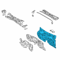 OEM 2017 Toyota 4Runner Insulator Diagram - 55210-35392