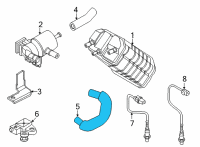 OEM 2022 Kia Carnival HOSE ASSY-PCV Diagram - 267203N300