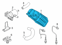 OEM 2022 Kia Carnival CANISTER ASSY Diagram - 31420R0500