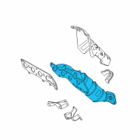 OEM 2010 Ford Focus Exhaust Manifold Diagram - AS4Z-5G232-F