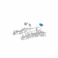 OEM 2001 Ford Expedition Rear Mount Diagram - F85Z-6068-EA