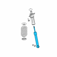 OEM 2022 Lexus UX200 ABSORBER Assembly, Shock Diagram - 48530-79295