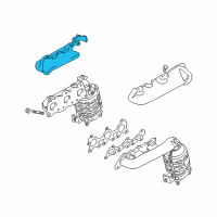 OEM 2003 Chevrolet Tracker Cover, Exhaust Manf Right (On Esn) Diagram - 91176145